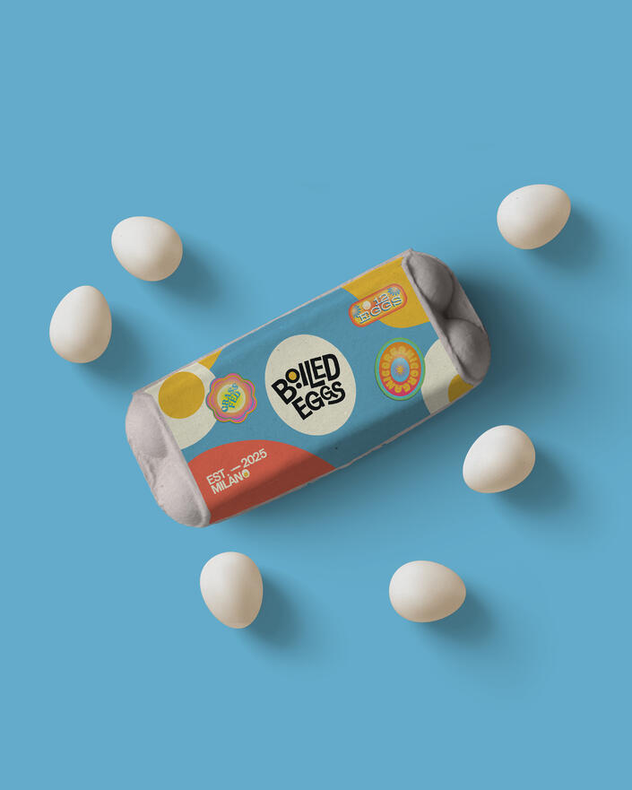 Boiled Eggs Mockup 1